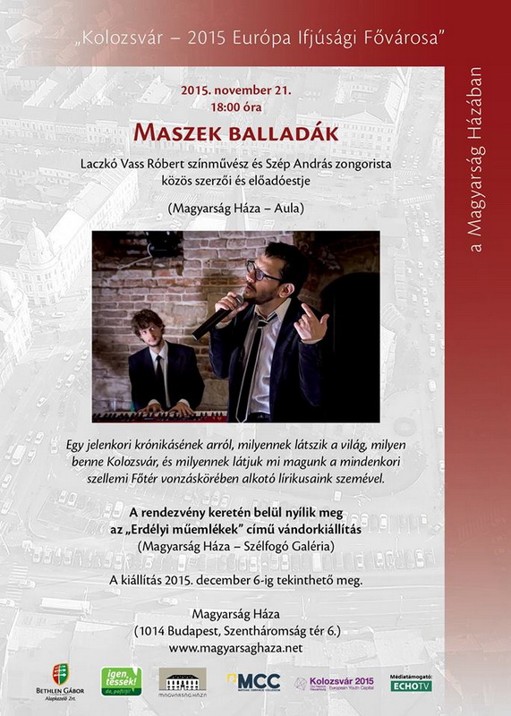 Maszek balladák Budapesten - 2015