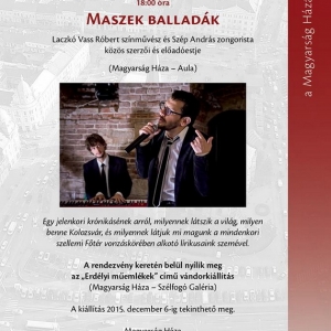 Maszek balladák Budapesten - 2015